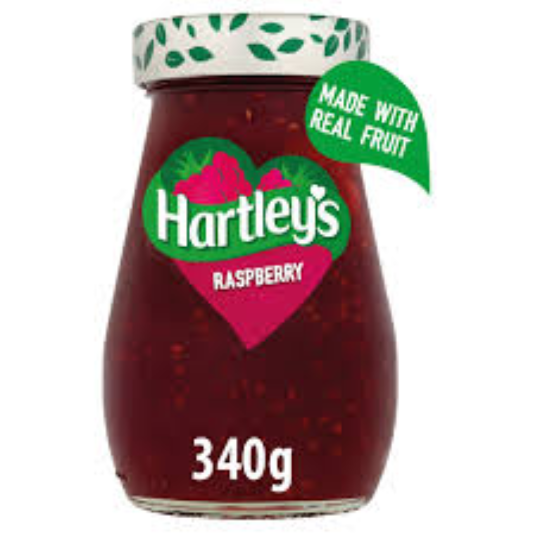 HARTLEYS BEST RASPBERRY JAM 340G
